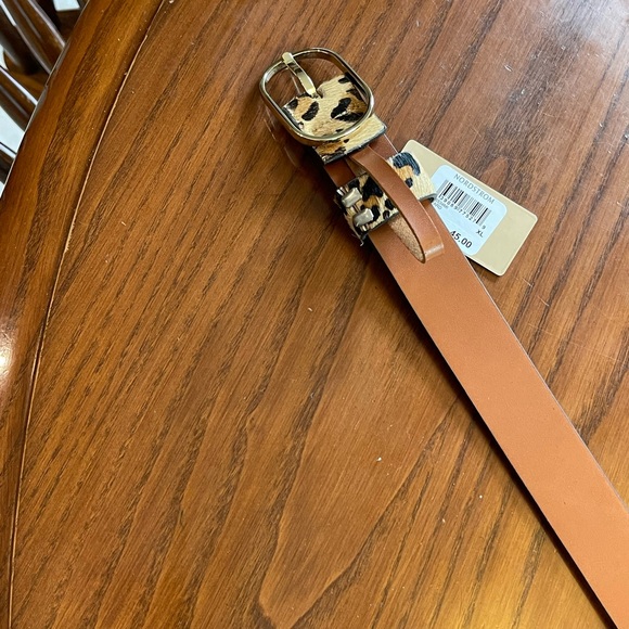 NWT Halogen Leopard Belt (Nordstrom brand). - Picture 5 of 6